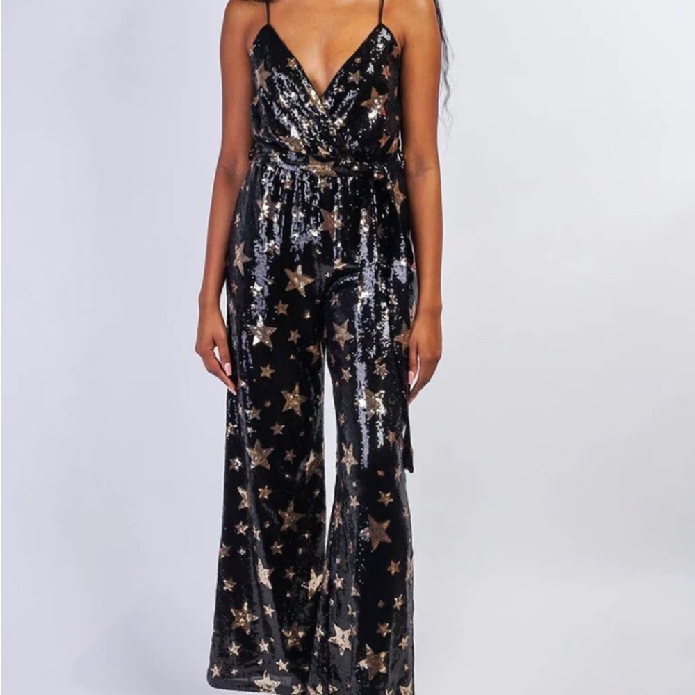 Star sequin jumpsuit